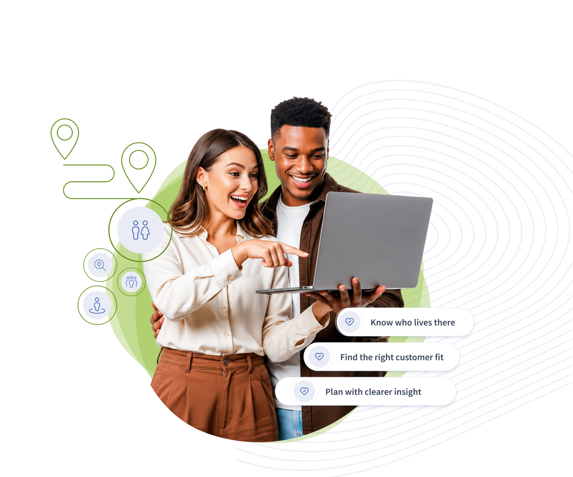Customer segmentation illustration