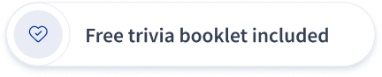 Free trivia booklet included